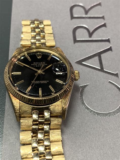 rolex old gold watch